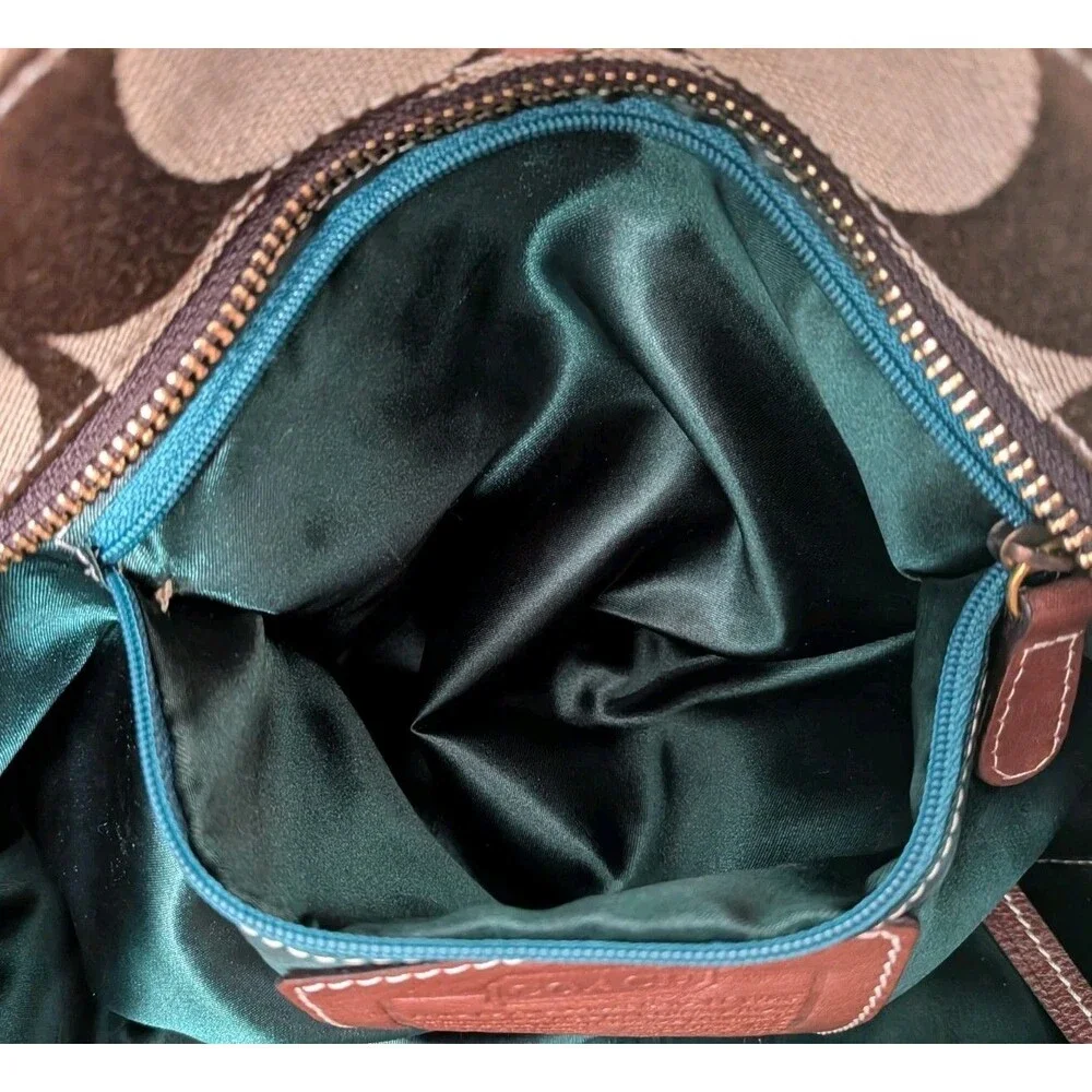 Y2K Coach Vintage Holiday Gallery Patchwork Shoulder Bag Tote